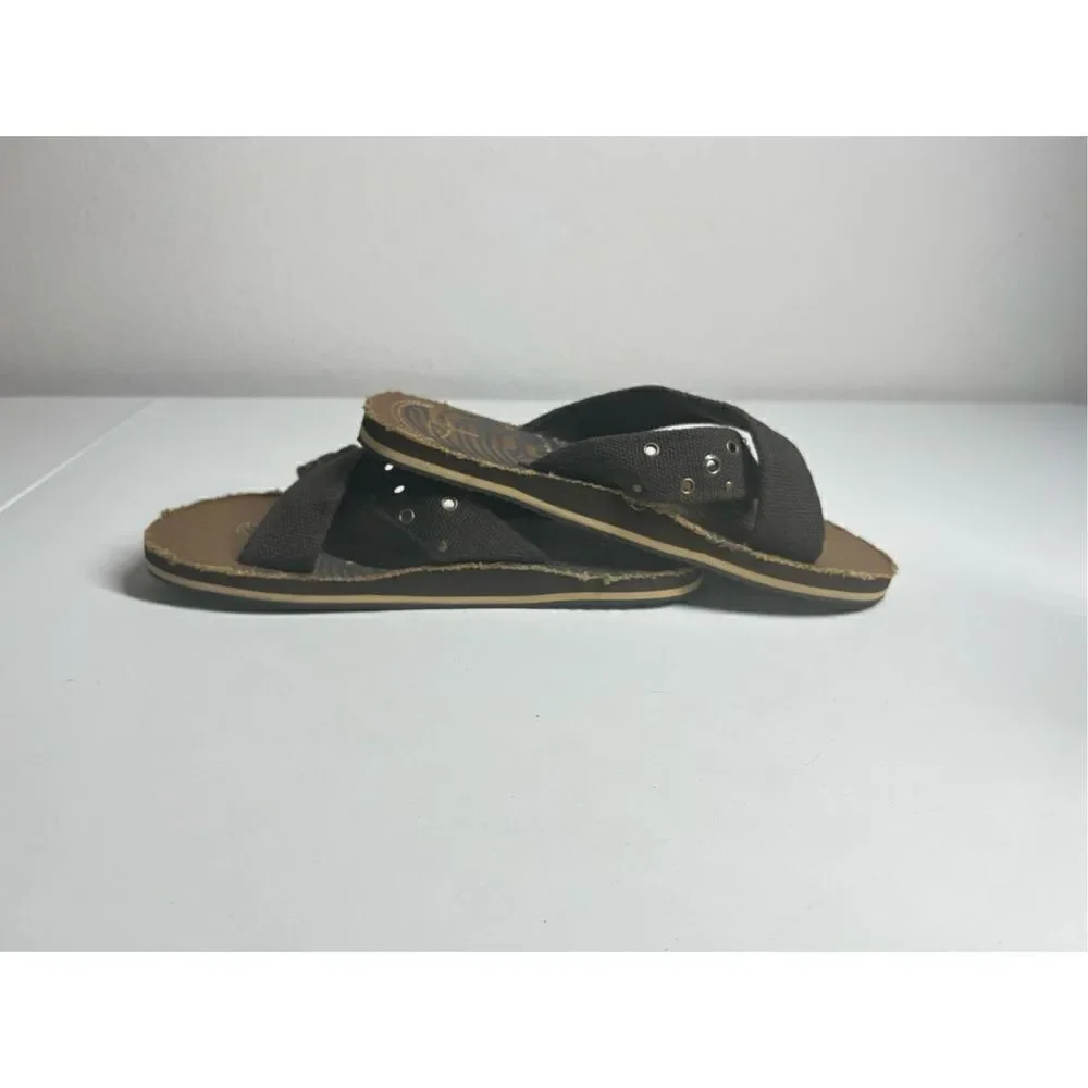 BIVEFIN CROSS BAND SLIDE SANDALS MEN’S Size 42 EU/ 9,5 US